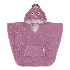 Poncho Trixie Mrs. Peacock - Suave algodón orgánico para bebé