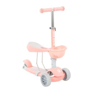 Patinete BonBon 3en1 Candy Rosa Kikkaboo - Diversión y Seguridad