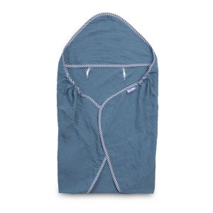 Manta Envolvente de Muselina Sensillo 75x75 cm Azul