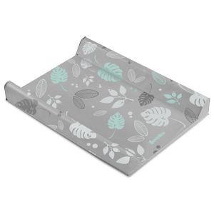 Cambiador Suave Floral Gris Sensillo - Comodidad para Bebés