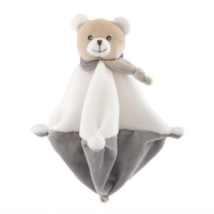 Peluche Mi Dulce Oso Dou Dou Chicco toys mostrando su textura suave.