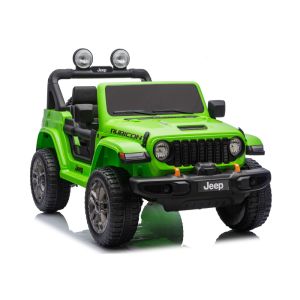 Jeep Rubicon 4x4 Vehículo Eléctrico Infantil Verde 24V