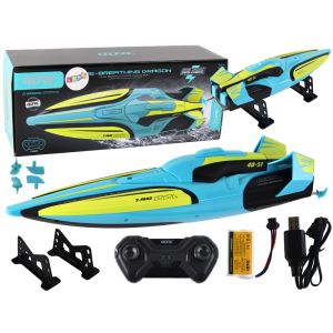 Lancha RC Acuática con Control Remoto 2.4G Impermeable