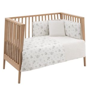 Jgo 2 Pcs.f.nordica Cuna 60 Globe Crudo 100x140x3 Cm - Cambrass