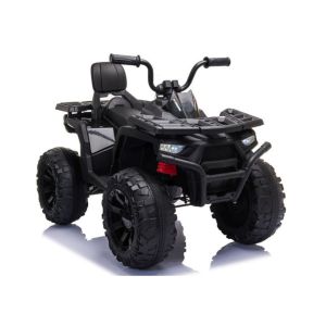 Quad Eléctrico Infantil JC333 Negro con Luces y Música