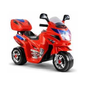 Moto Eléctrica Infantil HC8051 Roja con Luces y Música