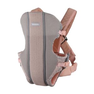 Portabebés Gwen Fly Knit Rosa Kikkaboo - Comodidad y Estilo