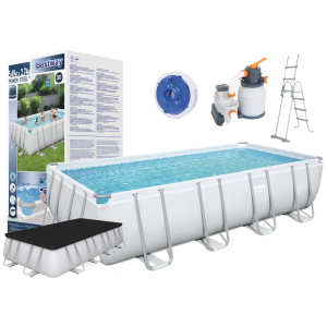 Piscina Elevada Ovalada 549 x 274 x 122 cm con Depuradora — Bestway