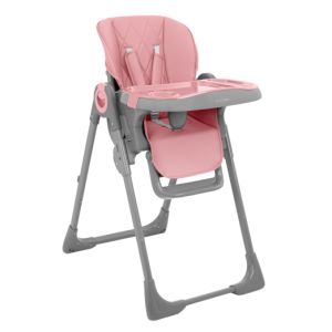 Trona Comfy Rosa Kikkaboo para Bebés - Comodidad y Seguridad