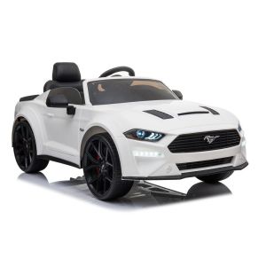 Coche Eléctrico Infantil Ford Mustang GT Drift Blanco 12V
