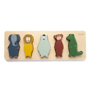 Puzzle de formas de madera Trixie - Juguete educativo