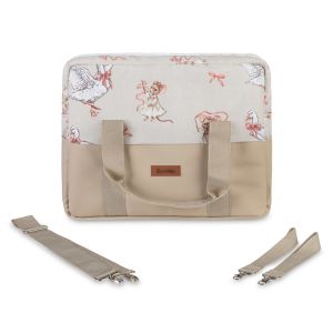 Bolso Organizador para Cochecito Sensillo en color eco-cuero