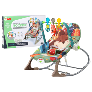 Silla Mecedora 2 en 1 con Vibración y Sonido Zorro
