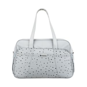 Bolsa de Mamá Chelsea Dots Gris Kikkaboo - Elegancia y Comodidad