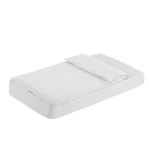 Saco de cuna Invierno/Verano Unic Cambrass crudo blanco, vista frontal