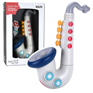 Saxofón Musical Interactivo para Niños con Luces y Sonidos