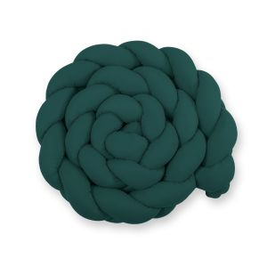 Protector de Cuna Knot Bumper XXL Bottle Green - My Sweet Baby