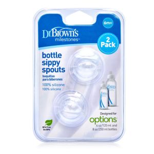 Biberón Sippy Dr brown`s Options+ 2-Pack para bebés