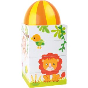 Juego de apilar animalitos - a partir de 12 meses