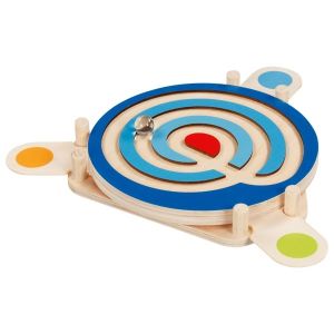 Juego de destreza con bolas Parcour, con dos caras