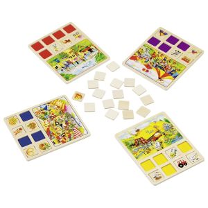 Juego de imágenes granja, circo...