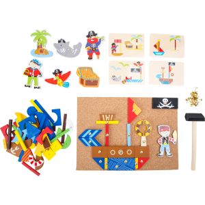 Juego de martillar Pirata , 165 piezas , a partir de 6 años