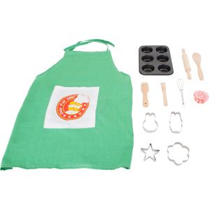 Juego de Moldes para Horno, Cortadores de Gallegas y Delantal