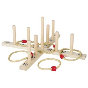 Juego de lanzamiento con anillos Goki