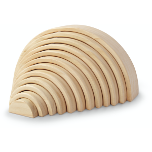 Kinderfeets ® Arcos de madera apilables color Natural