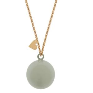 Llamador de Ángeles Proudmama Verde Sage – Joya para Embarazadas