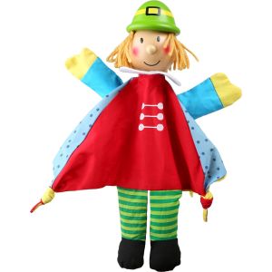 Marioneta de tela y madera Príncipe