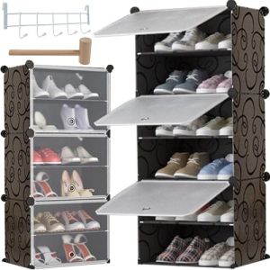 Zapatero modular de 6 niveles 