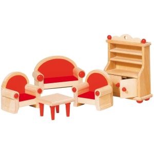 Muebles para salón de casa de Muñecas , Goki