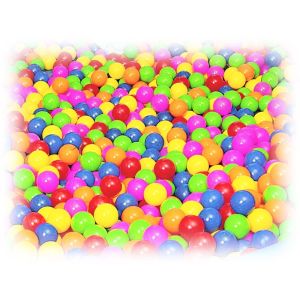 Pelota Piscina 75 mm. Bolsa 500 unidades