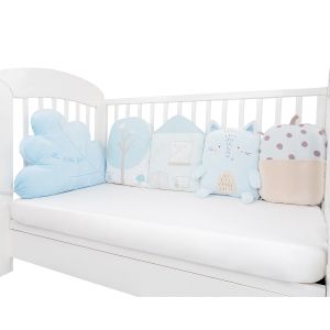 Juego de almohadas protectoras para cuna - Litte Fox