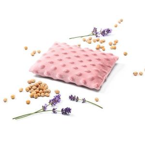 Almohada Térmica con semillas de cereza-Rosa