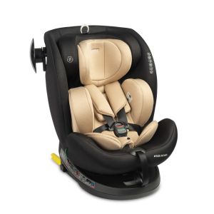 Silla de Coche Caretero COMMO i-Size (40-150 cm) - Seguridad y Confort Rotativo-Beige - imagen 2