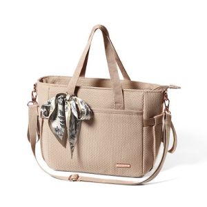 Bolso para Mamá/Cochecito CARMEN, Beige - BabyOno