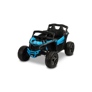 Vehículo Eléctrico Infantil Maverick - Potencia y Aventura para Niños de 3 a 8 Años-Azul