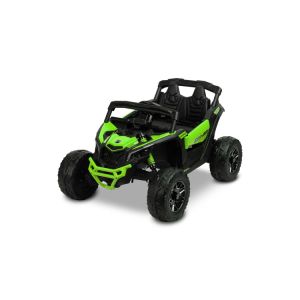 Vehículo Eléctrico Infantil Maverick - Potencia y Aventura para Niños de 3 a 8 Años-Verde