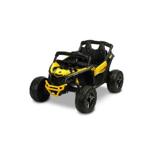 Vehículo Eléctrico Infantil Maverick - Potencia y Aventura para Niños de 3 a 8 Años-Amarillo