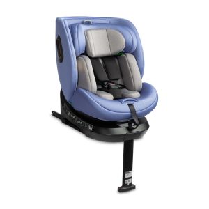 Silla i-Size 40-150 Isofix con pata de apoyo - Bosco-Azul