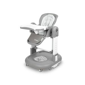 Trona Evolutiva 3 en 1 Sitron con Función de Columpio y Andador – Ajustable y Multifuncional-Gris