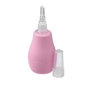 Aspirador Nasal BabyOno - Suave y Eficaz para el Cuidado del Bebé-Rosa