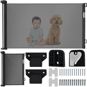 Puerta de Seguridad para Niños y Animales , 160 cm máximo de ancho y 85 cm altura - REBAJAS - 