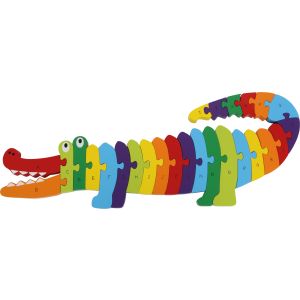 Puzzle Cocodrilo Abecedario - A partir de 5 años