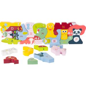 Puzzle de madera - Aprender el Abecedario