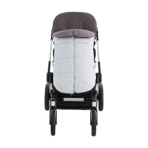 Saco para Silla de Paseo Universal Fresh Mint – Impermeable y Desmontable, Compatible con Todas las Marcas (45x98 cm)