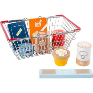 Set de alimentos cesta de la compra 