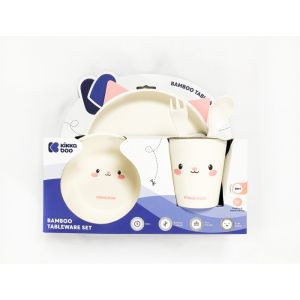 Set de Vajilla de Bamboo , Kikkaboo